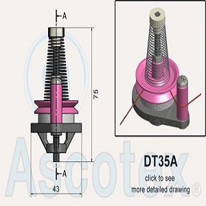 Đĩa tăng lực căng dây Ascotex D35A– Disc Tensioner